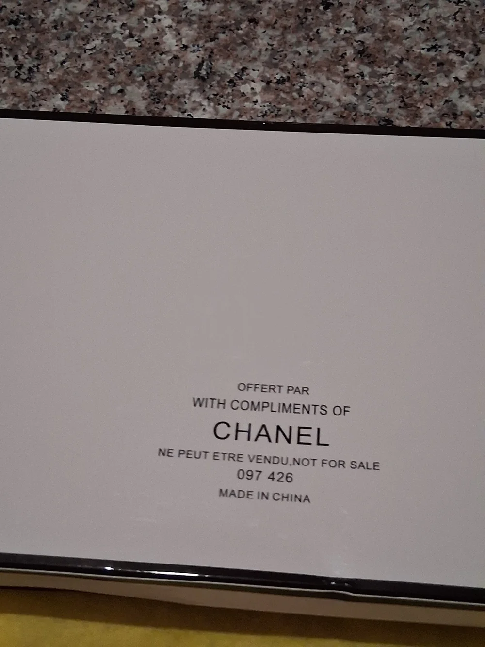 CHANEL VIP/GWP  White Handheld Mirror - Premium Cosmetics Accessory.NEW